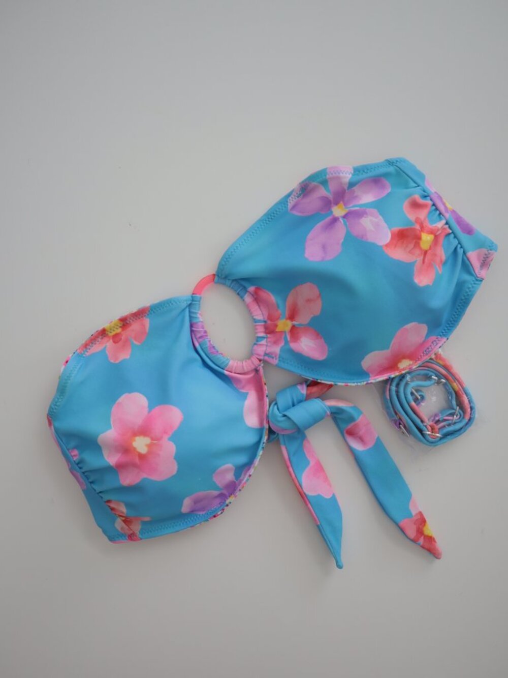 Wild Fable Reversible Bandeau Bikini Top | L